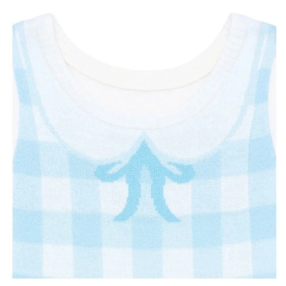 The Wizard of Oz Toddler Girl Dorothy Cosplay Sweater Dress Size 12M